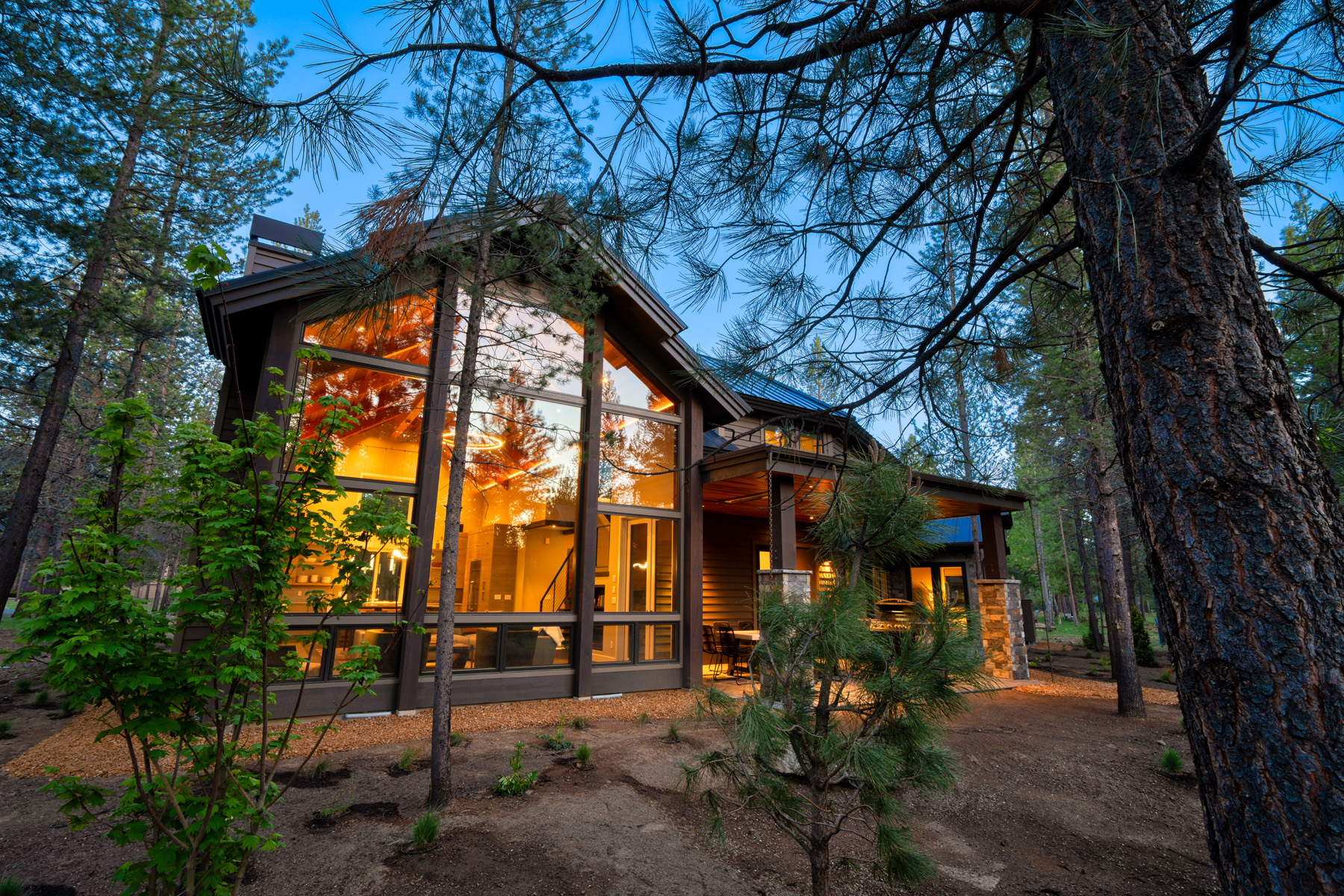 Window wall and great room